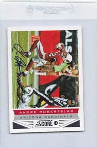 2013 Score #3 Andre Roberts Cardinals Signed Auto *K8915 - Picture 1 of 2