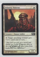 2010 Magic: The Gathering - Core Set: 2011 Foil Infantry Veteran #18 0a1
