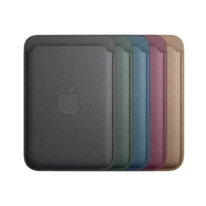 CHRISTMAS SALE! 1:1 Apple MagSafe FineWoven Wallet With Logo iPhone 12 13 14 15 - Photo 1 sur 24