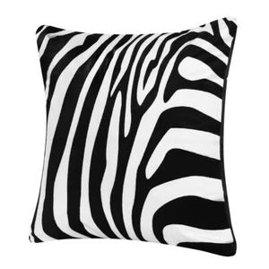 HomeRoots 517360 4 x 20 x 20 in. Black Forest Animal Print Throw Pillow - Picture 1 of 1