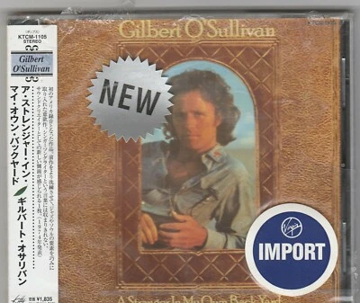 GILBERT O' SULLIVAN - A STRANGER IN MY OWN BACK YARD JAPANESE CD NEW KTCM-1105 - Image 1 of 2