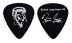 Stray Cats Brian Setzer Signature schwarzes Gitarren-Plektrum - 2004 Tour