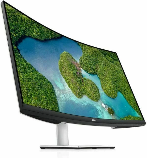 Dell S2721QS 27 Inch 4k UHD 3840 X 2160 IPS Ultra-thin Bezel Monitor Silver