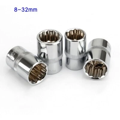 8 - 32mm 12pt Hex Torx 1/2" Drive 12 Point Deep Impact Socket Torx - Image 1 of 4