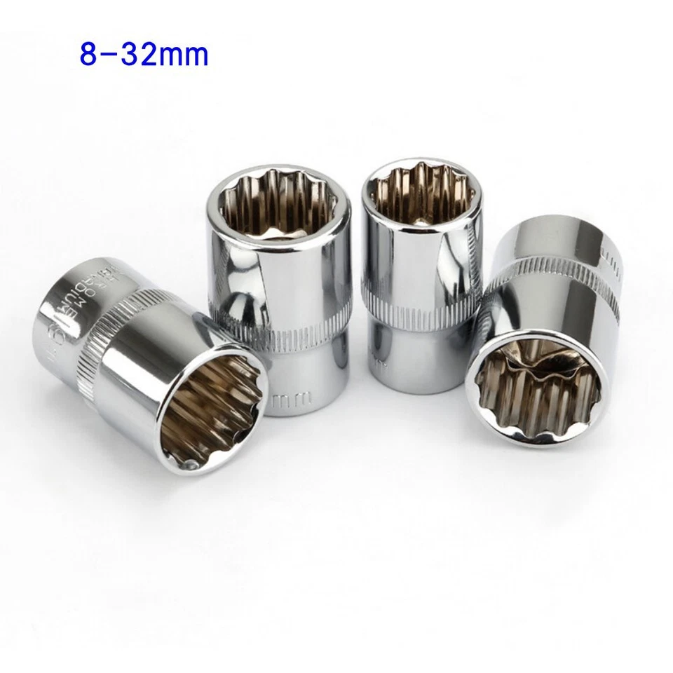 8 - 32mm 12pt Hex Torx 1/2" Drive 12 Point Deep Impact Socket Torx - Image 1 of 4