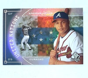 2000 SP Authentic United Nations #UN8 Andruw Jones Atlanta Braves Card For Sale - Picture 1 of 2