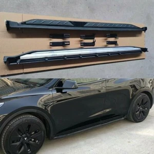 Running Board Nerf Bar Side Step Pedal Fits for  2020 2021 2022 Tesla Model Y - Bild 1 von 9