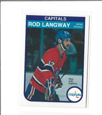 1982-83 O-Pee-Chee #368 Rod Langway NMMT - Image 1 of 2