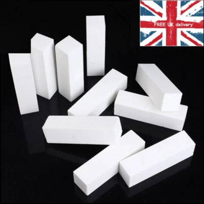 Nail Buffer Block Acrylic Buffing Sanding File Grit 120 150 180 Manicure Nail UK - Image 1 of 4