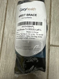 Wrist Hand Brace Support Carpal Tunnel Sprain Arthritis Gym Splint Left Hand - Picture 1 of 1