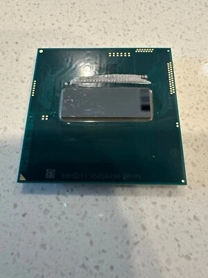 Intel i7-4810MQ CPU Quad Core 2.8-3.8 GHz SR1PV - Image 1 of 2