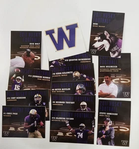 University of Washington football player picture souvenir cards 2011 - Picture 1 of 6