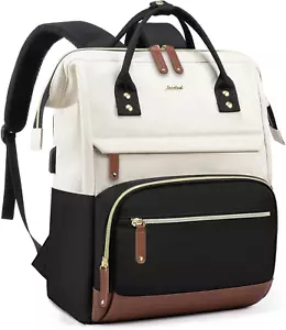 Laptop Backpack for Women, 17 Inch Work Business Backpacks Purse with USB Port, - Picture 1 of 8