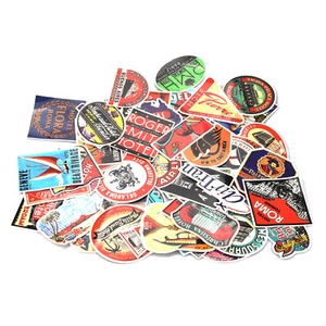 Vintage International Hotel Stickers Creative Graffiti Skateboard Decals - Picture 1 of 11