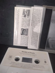 New World Cassette. Singh Kaur + Kim Robertson.MENDER OF HEARTS,Spiritual Tapes - Picture 1 of 3