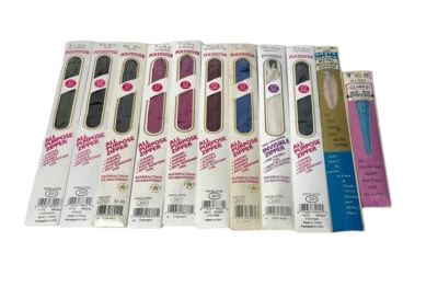 Lote de 11 abrigos con cremalleras vintage NOS y Clark's colores mixtos 7” 9” 14” NUEVO Foto 1 de 2