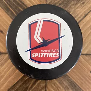 Windsor Spitfires Official Ontario Hockey League OHL Puck Vegum Made In Slovakia - Picture 1 of 6