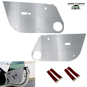 Aluminum Door Cards Panels For 2003-2009 350Z Coupe Z33 Lightweight Racecar US - Foto 1 di 5