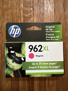 Original HP 962XL Magenta/pink High Yield Ink Exp 10/2022 New Sealed - Picture 1 of 2