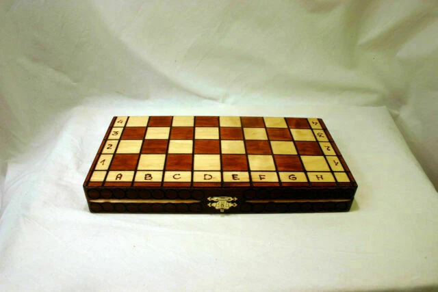 Wegiel 11.81x1.97" Chess Royal 30 European Wooden Handmade International Set
