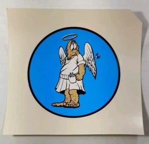 Vintage USAF 100th AMMS Angel Man "MARS Lightning Bug Program" Aufkleber RAR - Bild 1 von 2