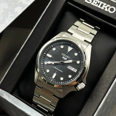 Seiko 5 Sports SKX 40MM SRPE55 Black Dial Men's Automatic Watch Stainless Steel - Image 1 of 4