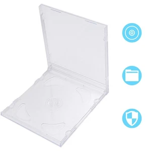 25 PCS CD-Hülle Media-Video-Aufbewahrungskoffer CD-Aufbewahrungshalter - Afbeelding 1 van 12