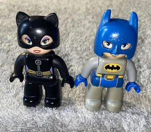 LEGO Duplo DC Comics Superheroes Cat Woman & Batman Free Shipping L - Picture 1 of 9