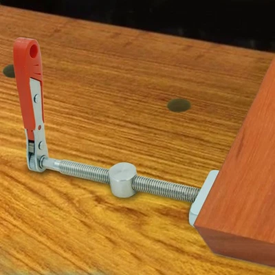 19mm Bench Dog Clamp Stainless Steel Woodworking Table Clamp With 2 Bench Dogs - Image 1 of 4