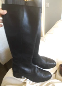 BOTAS HASTA LA RODILLA DONALD J. PLINER MUJER CUERO NEGRO, TALLA 8M - Imagen 1 de 7
