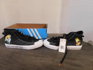 Adidas The Simpsons x Nizza HI RF J Sneaker Herren 7 Streiche Anrufe Moe Bart Schuhe - Bild 1 von 9