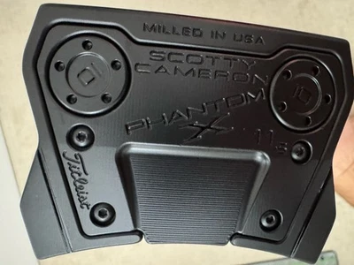 Scotty Cameron Phantom X 11.5 - RH - 35" Triple Black The Club Lab Custom - Image 1 of 4