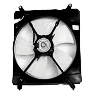 左发动机冷却风扇组件适用于 2000 - 2001 年丰田凯美瑞 (L4 2.2L) — 第 1/1 张图片
