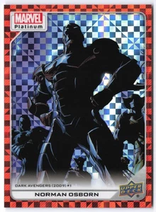 Upper Deck Marvel Platinum 2023 #110 Norman Osborn /33 Orange Checkers - Bild 1 von 2