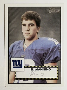 2006 Topps Heritage Black Backs #56 Eli Manning - Picture 1 of 2