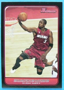 DWYANE WADE, 2006-07 BOWMAN #97, HEAT