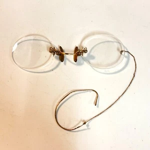 Antique Pince Nez Glasses - Picture 1 of 5