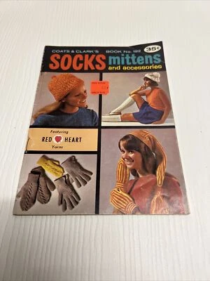 COATS & CLARK'S BOOK NO. 192 SOCKS, MITTENS AND ACCESSORIES 1969 - Image 1 of 4