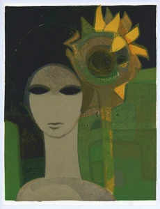 Andre Minaux Original Lithographie 196908 - Bild 1 von 1
