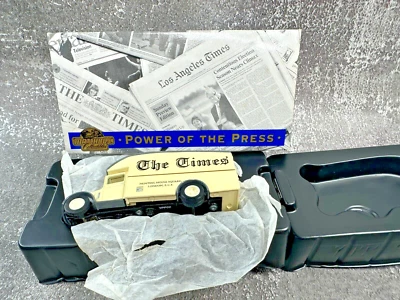 Matchbox Collectables 1:43 Scale Diecast YPP 02 - 1931 Morris Van - London Times - Image 1 of 4