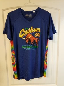 Leslie Jordan Cheetah Dri The Cowtown 40th Tshirt XL - Picture 1 of 3