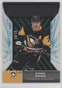 2021-22 SPx Radiance F/X Green /25 Evgeni Malkin #RFX-12