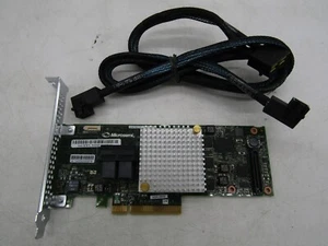 Adaptec/Microsemi ASR-8805 12 Gb/s RAID Controller Card+Flash Module - Picture 1 of 4