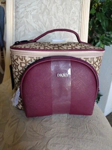 AUTHENTIC DYNY 2-PIECE COSMETIC SATCHEL - Picture 1 of 9