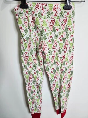 Размер 8 Children's Place девочек PJ белый розовый сердца (T14) - Изображение 1 из 3