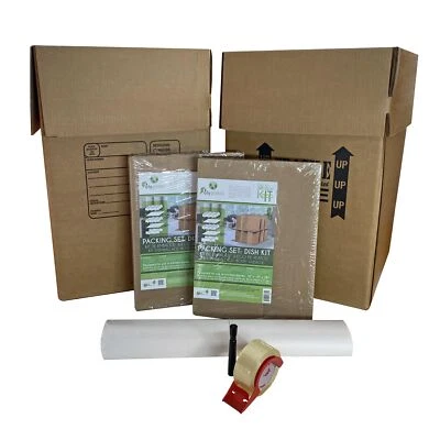 UBMOVE Kitchen Packing Boxes & Supplies Kit #2 - 2 Kitchen Boxes & Partitions - Image 1 of 4