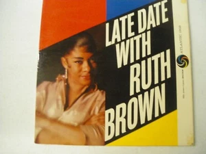 RUTH BROWN: Late Date With ATLANTIC 1308 LP black label - Foto 1 di 4