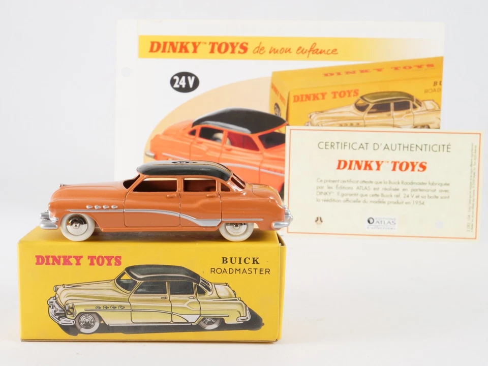 Atlas Dinky Toys 24V Buick Roadmaster 1/43 Voiture Miniature - Rose