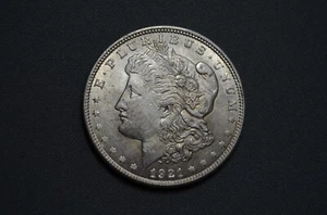 1921 P MORGAN SILVER DOLLAR BETTER GRADE #91NM - Picture 1 of 2