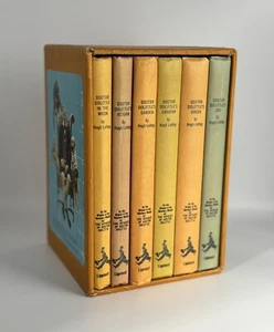 Vintage Dr. Dolittle Hugh Lofting Box Set 1967 Film Musical Book Set of 6 HCs - Bild 1 von 24